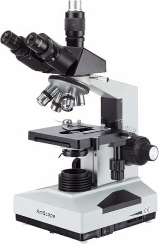 Trinocular compound microscope mechanical stage
