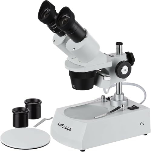 Forward binocular stereo microscope with dual eyepieces