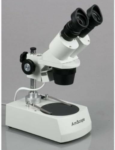 Forward binocular stereo microscope with dual eyepieces — photo 3
