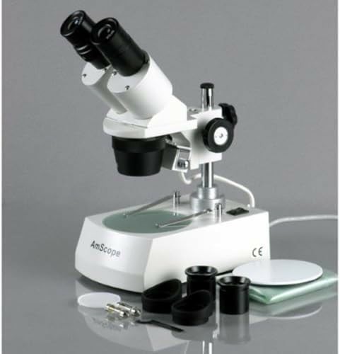 Forward binocular stereo microscope with dual eyepieces — photo 4