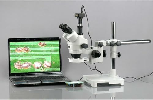 Trinocular stereo zoom microscope with 54s arm — photo 3