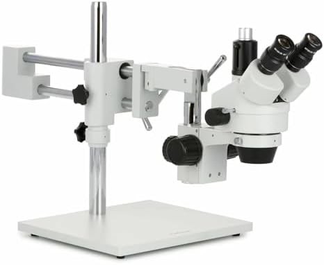 Professional trinocular stereo zoom microscope WH10x — photo 3