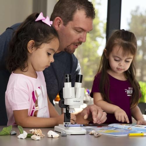 Portable binocular stereo microscope WF10x LED — photo 5