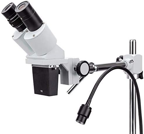Professional binocular stereo microscope with boom arm — photo 5