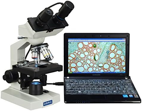 OMAX XM82ESC02 2000x digital lab LED binocular microscope
