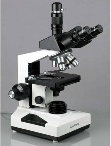 Trinocular Compound Microscope with Phase Contrast Turret — photo 3