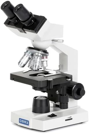 AmScope M82ES 2000x lab LED binocular compound microscope