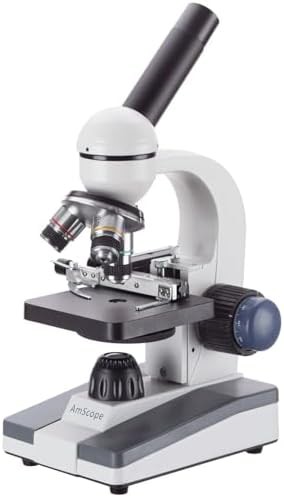 Biological compound microscope with mechanical stage
