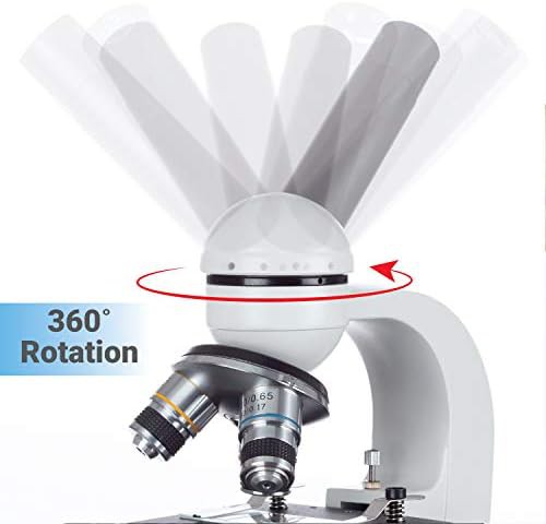 Biological compound microscope with mechanical stage — photo 3