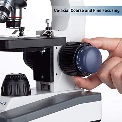 Biological compound microscope with mechanical stage — photo 4