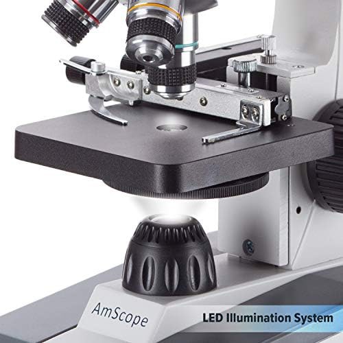 Biological compound microscope with mechanical stage — photo 5