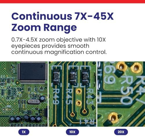 Professional binocular stereo zoom microscope — photo 3