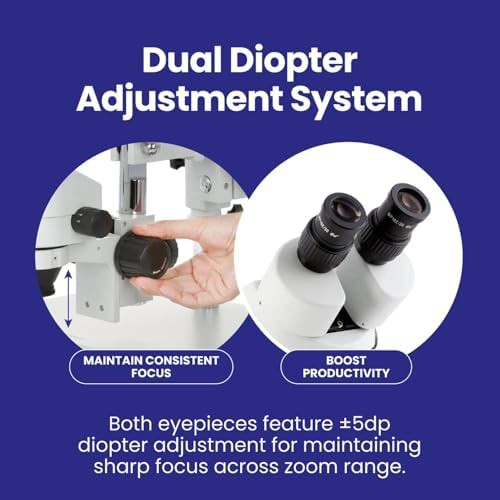 Professional binocular stereo zoom microscope — photo 5