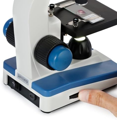 All metal optical glass monocular microscope — photo 3
