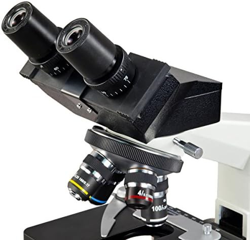 Binocular lab microscope with replaceable LED — photo 4