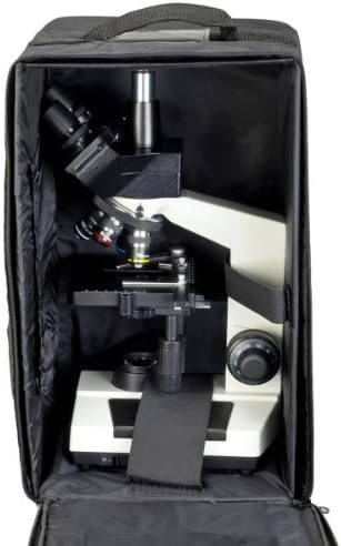 Trinocular biological compound LED microscope 2000x