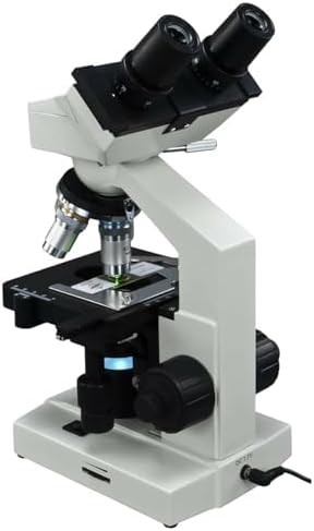 OMAX 2500X lab binocular compound LED microscope with double layer — photo 3