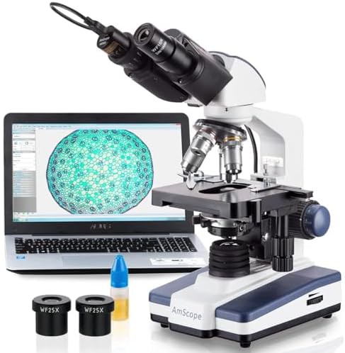 Binocular Compound Microscope with 3MP Digital Camera