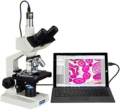 Digital trinocular compound microscope 2500x