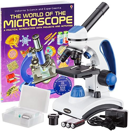 All-Metal Compound Lab Microscope 1000x