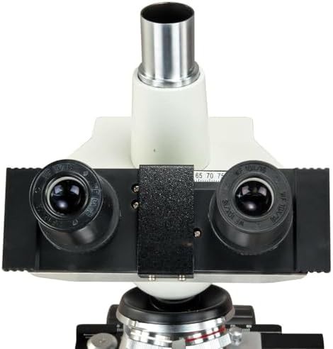 Trinocular lab compound microscope mechanical stage — photo 3