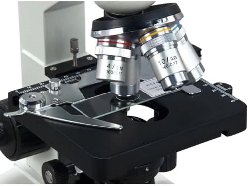 Trinocular lab compound microscope mechanical stage — photo 5