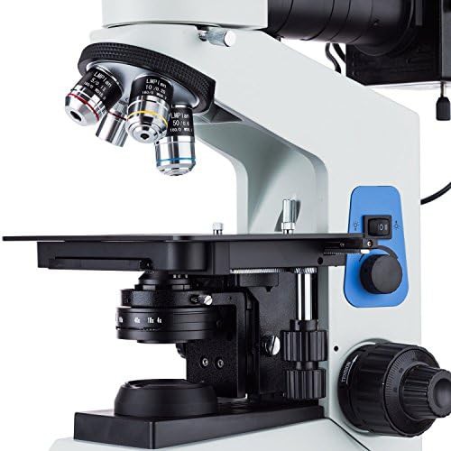 AmScope ME580T-PZ-2L-R 500X Trinocular Dual-Light Polarized — photo 3