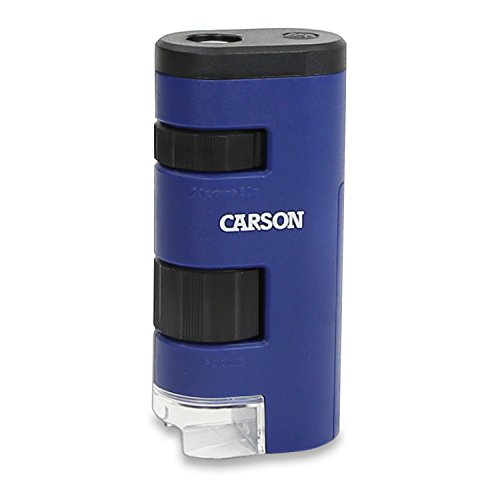 Pocket Micro 20x-60x LED Pocket Microscope Handheld STEM Toy