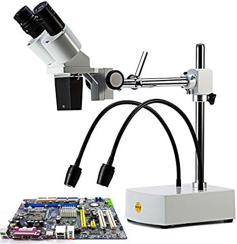 Professional Binocular Stereo Microscope with Boom Arm — photo 5