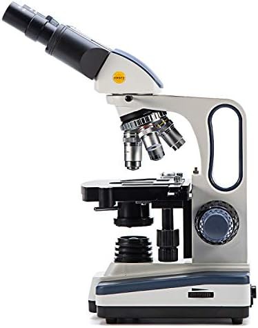 Binocular compound lab microscope with Abbe condenser — photo 3