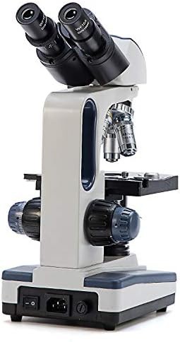 Binocular compound lab microscope with Abbe condenser — photo 4