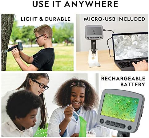 Handheld Digital Microscope with Tilting LCD Screen — photo 4