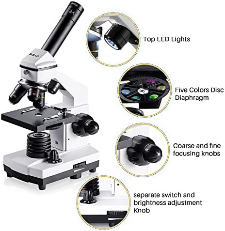 Compound biology microscope for student education — photo 4