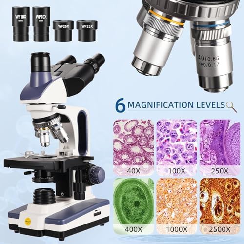 Trinocular microscope with 1.3mp USB camera — photo 5