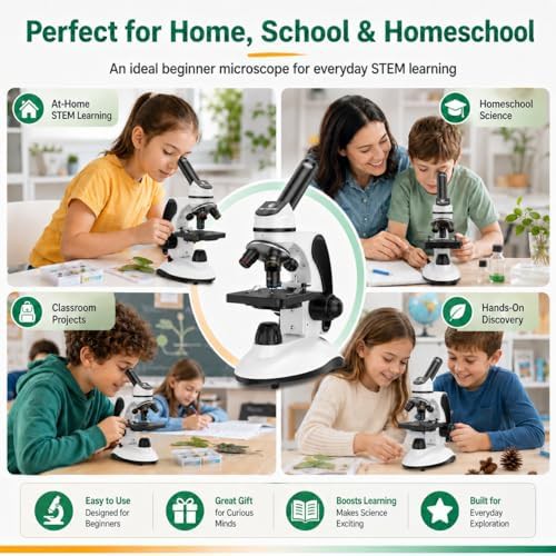 Monocular compound microscope with glass optics — photo 3