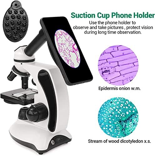 Monocular compound microscope with glass optics — photo 5