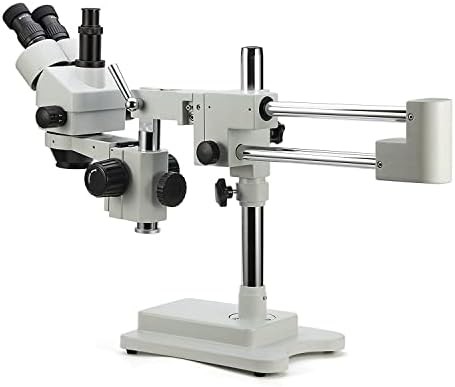 Simul-focal trinocular stereo microscope with boom arm — photo 5