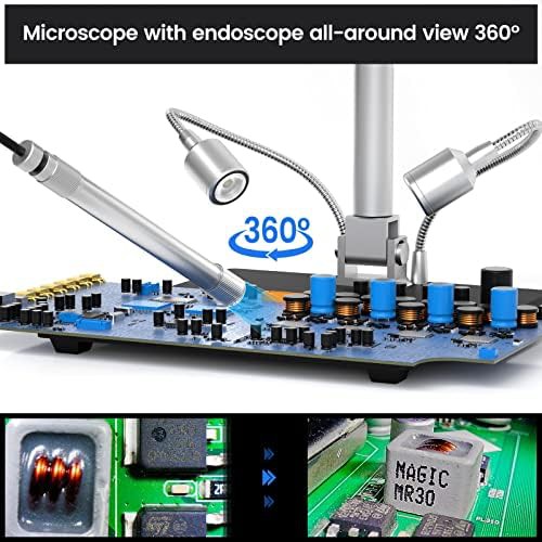 HDMI digital microscope with endoscope attachment — photo 5