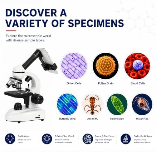 Metal STEM Microscope Kit for Students — photo 5