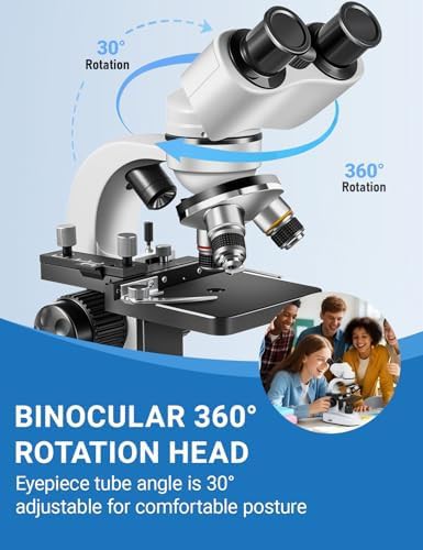 Binocular research grade microscope with mechanical stage — photo 5