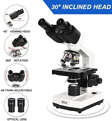Binocular compound microscope for laboratory use — photo 4