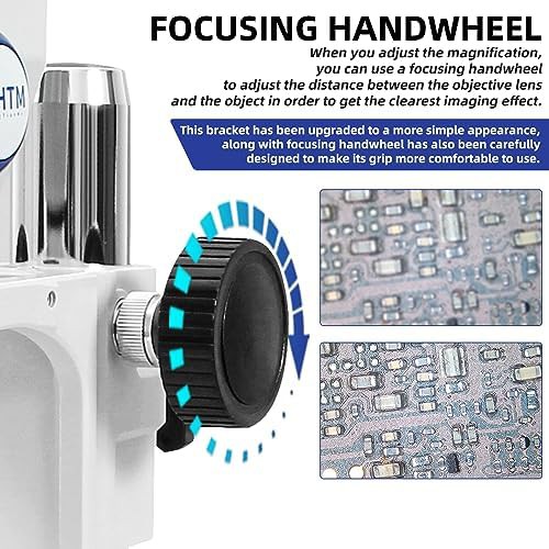 Trinocular stereo zoom microscope with 4K camera — photo 3