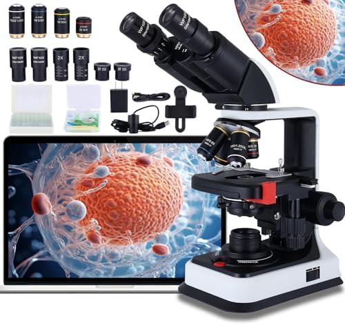 Laboratory Compound Microscope with Abbe Condenser