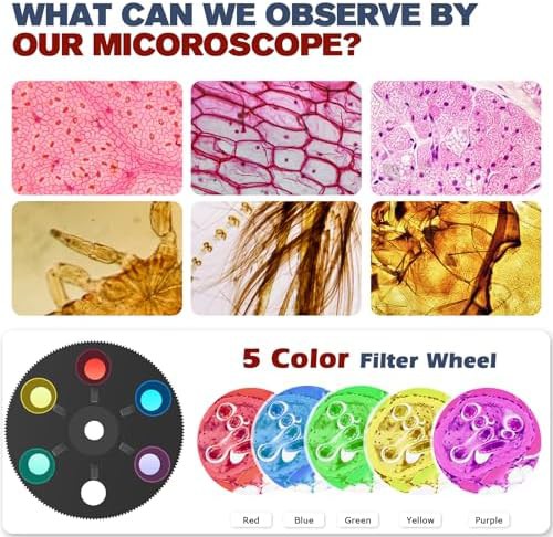 Biological Microscope Kit with Smartphone Adapter — photo 3