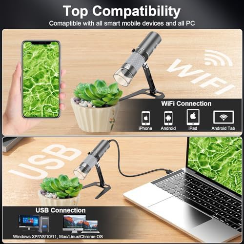 WiFi digital microscope with wide angle lens — photo 4