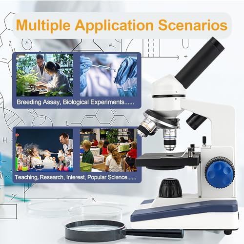 Compound Monocular Microscope with Dual LED — photo 5