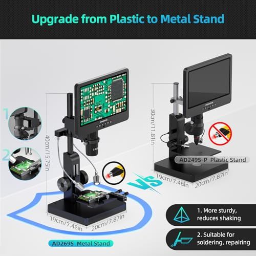 HDMI digital microscope with five lenses — photo 3