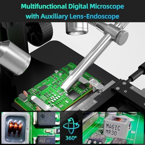 HDMI digital microscope with five lenses — photo 4