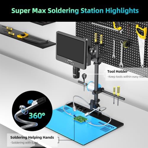 HDMI digital microscope with LCD screen — photo 4
