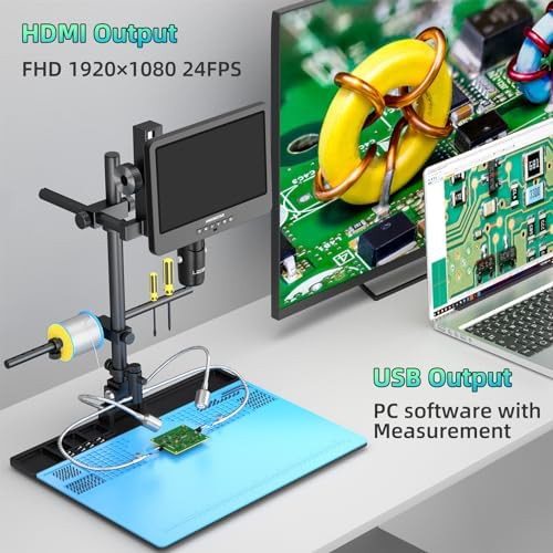 HDMI digital microscope with LCD screen — photo 5